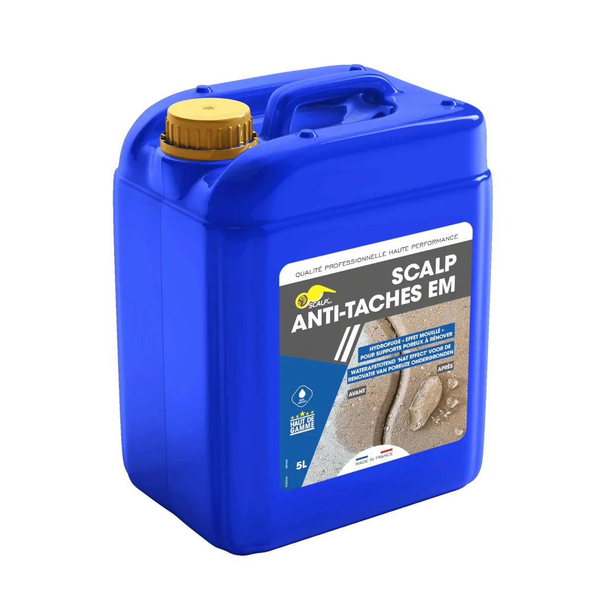 Tratamento hidrofugante de efeito molhado