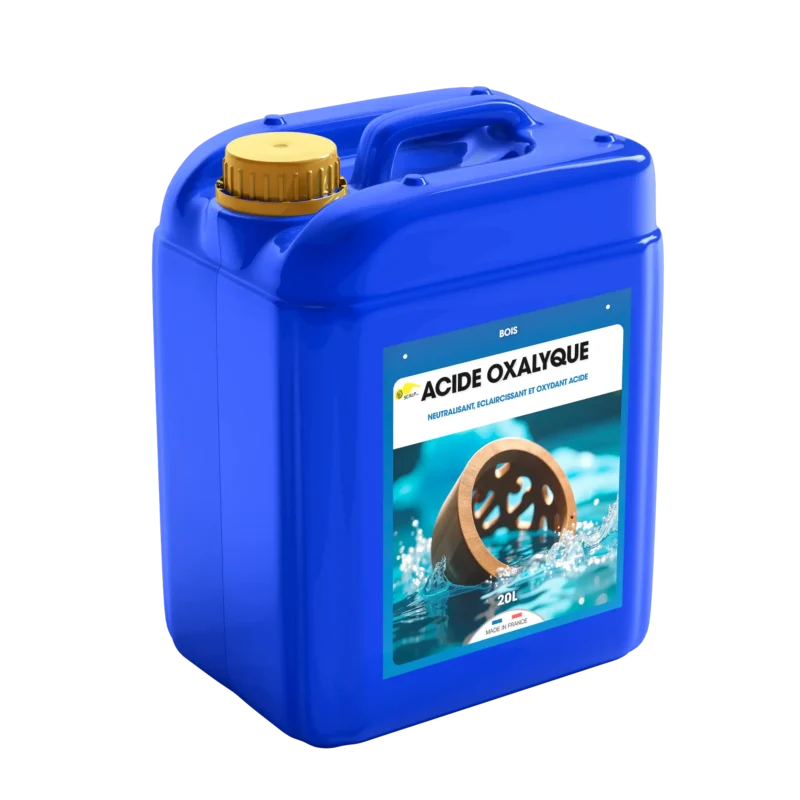 aplicação de ácido oxálico neutralizante em superfície decapada