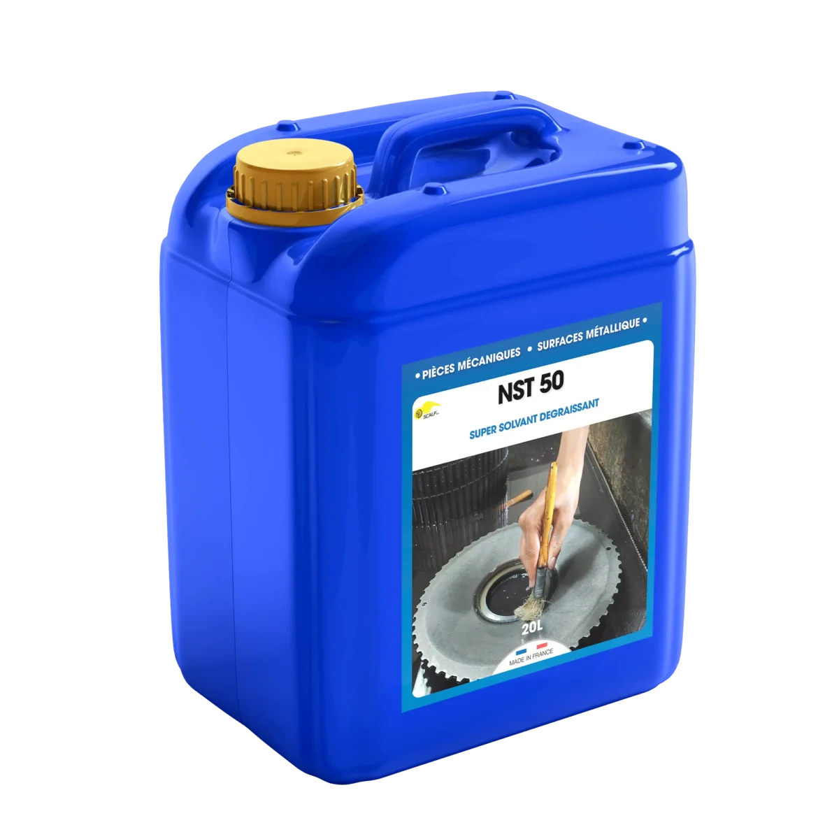NST 50 : o desengordurante para peças mecânicas que garante limpeza rápida, profunda e sem resíduos.