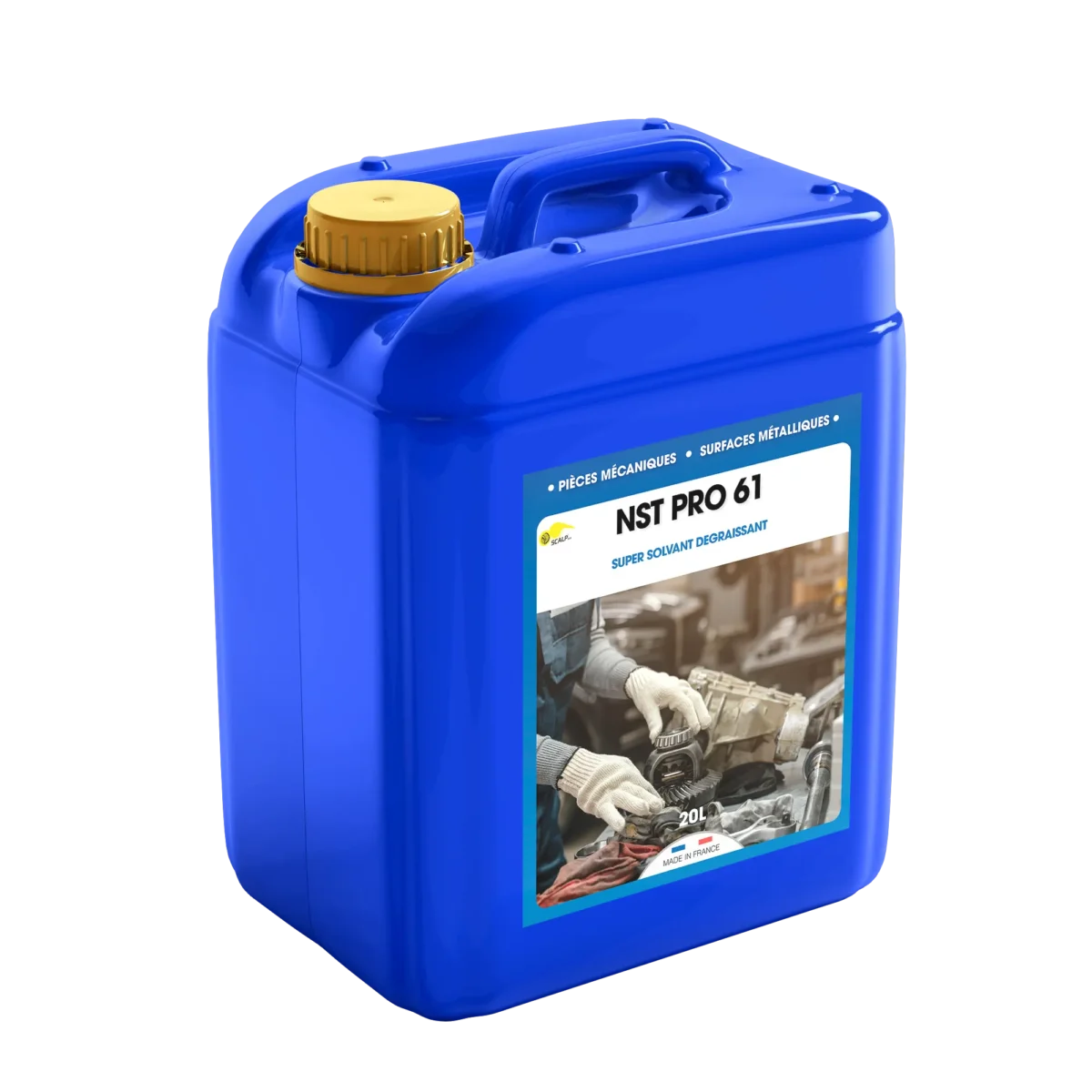 A potência de limpeza que as suas peças mecânicas exigem.