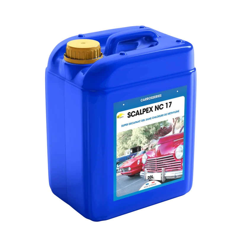 O decapante gel para carroçarias que transforma a renovação automóvel em rapidez e precisão.