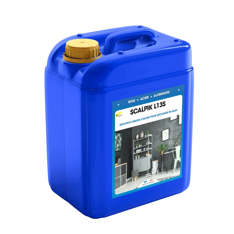 Decapagemdecapante industrial por imersão, rápida e segura — mesmo nas superfícies mais exigentes.