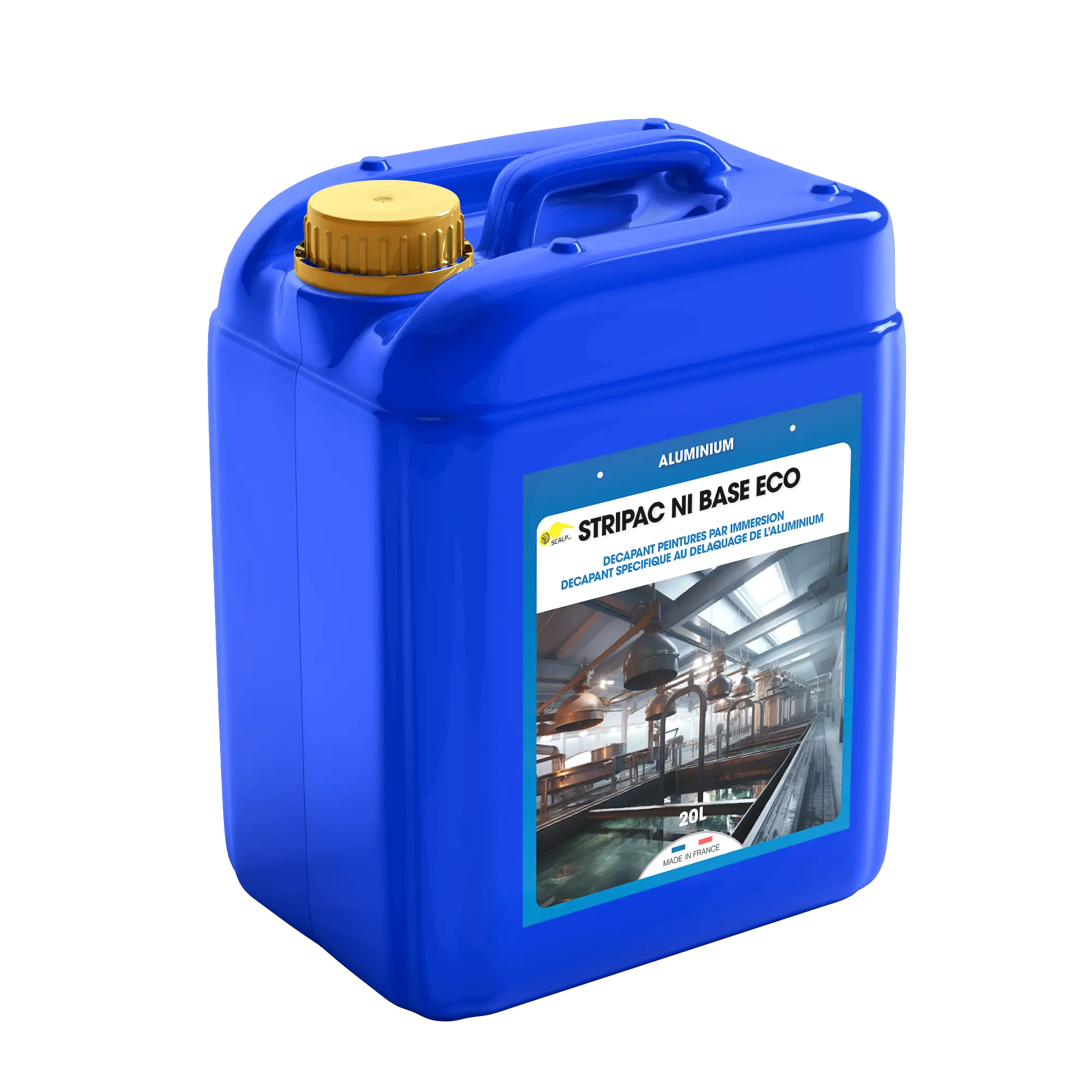 STRIPAC NI BASE ECO A solução segura e eficaz para deslacagem de alumínio sem aquecimento e sem riscos.