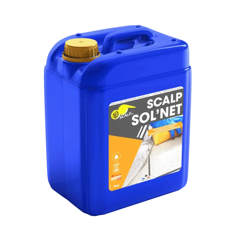 Um limpador de cimento poderoso para pavimentos impecáveis.