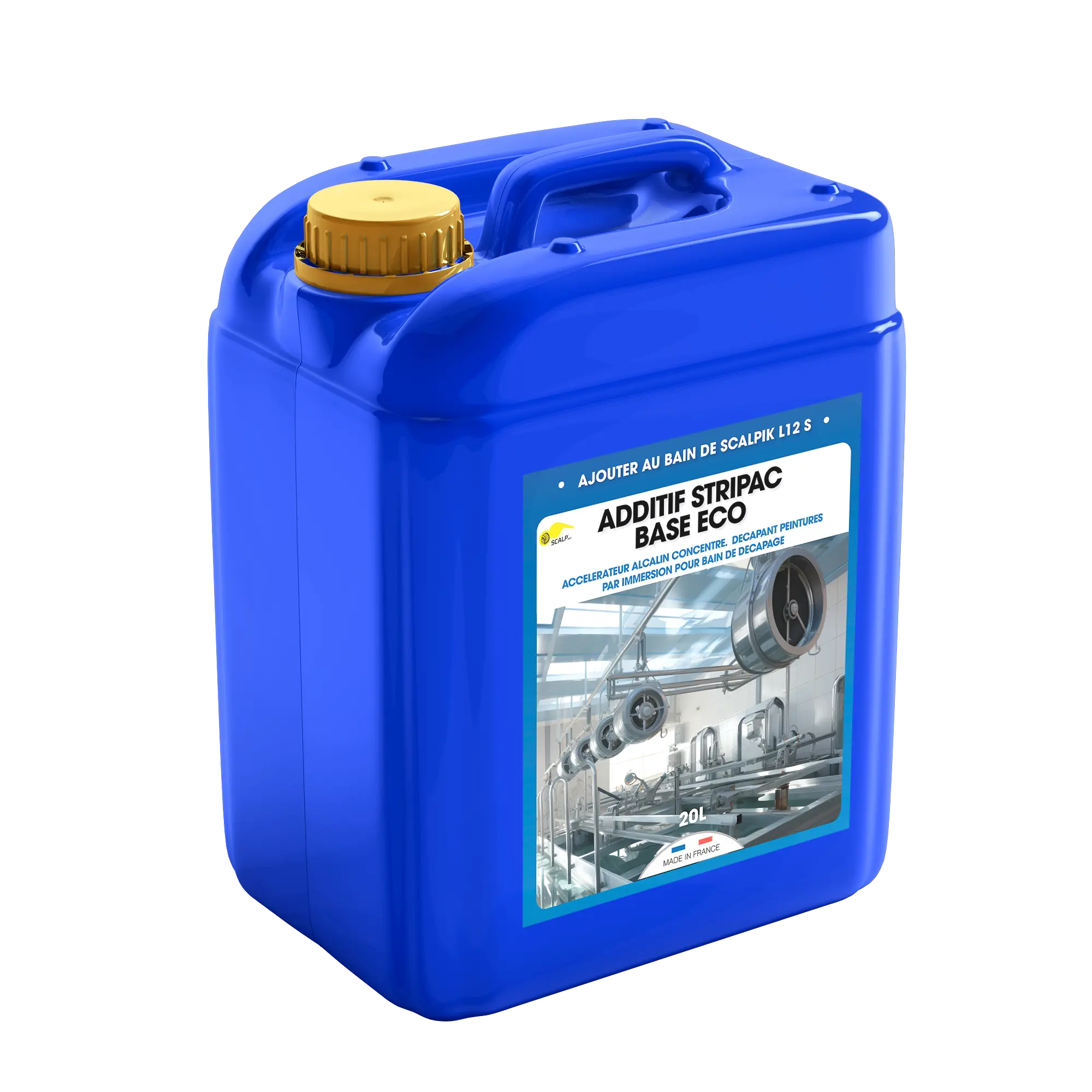 aditif stripac base eco Potencie a sua decapagem com STRIPAC BASE ECO – rápido, eficaz e seguro.