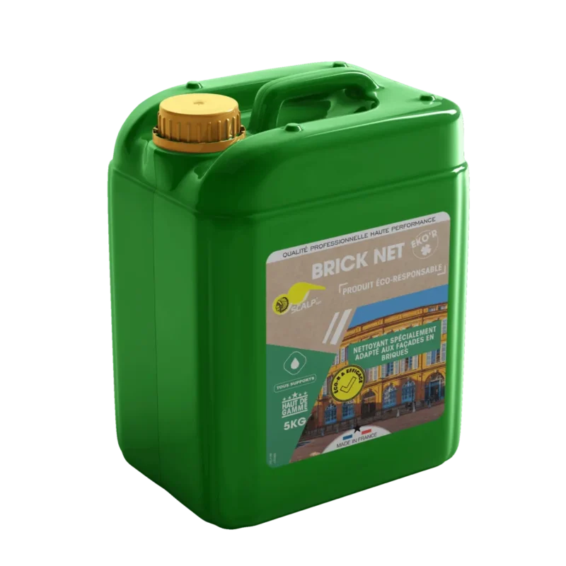 Limpa e protege fachadas em tijolo de forma eficaz e ambientalmente responsável.