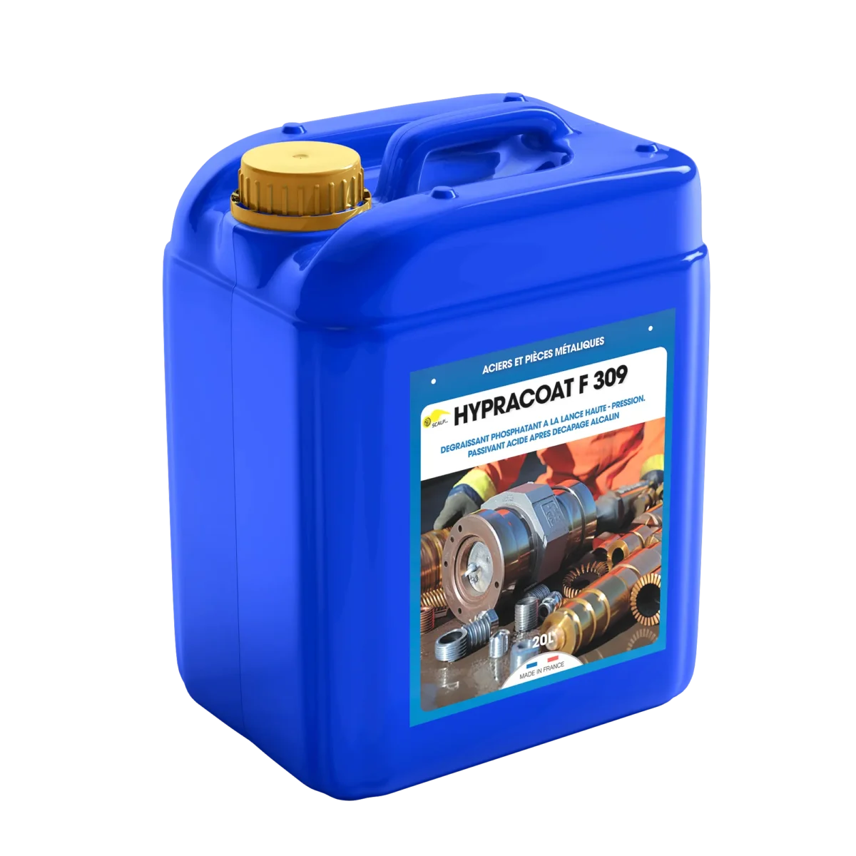 Desengordurante fosfatizante aço para um acabamento industrial impecável.