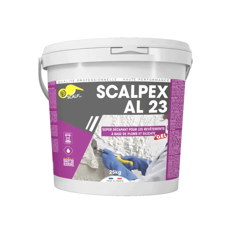 Um gel decapante seguro para remover tintas com chumbo e amianto.