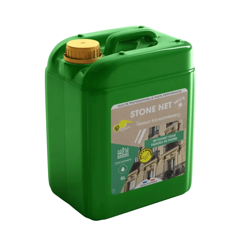 Limpador biodegradável para fachadas e pedras