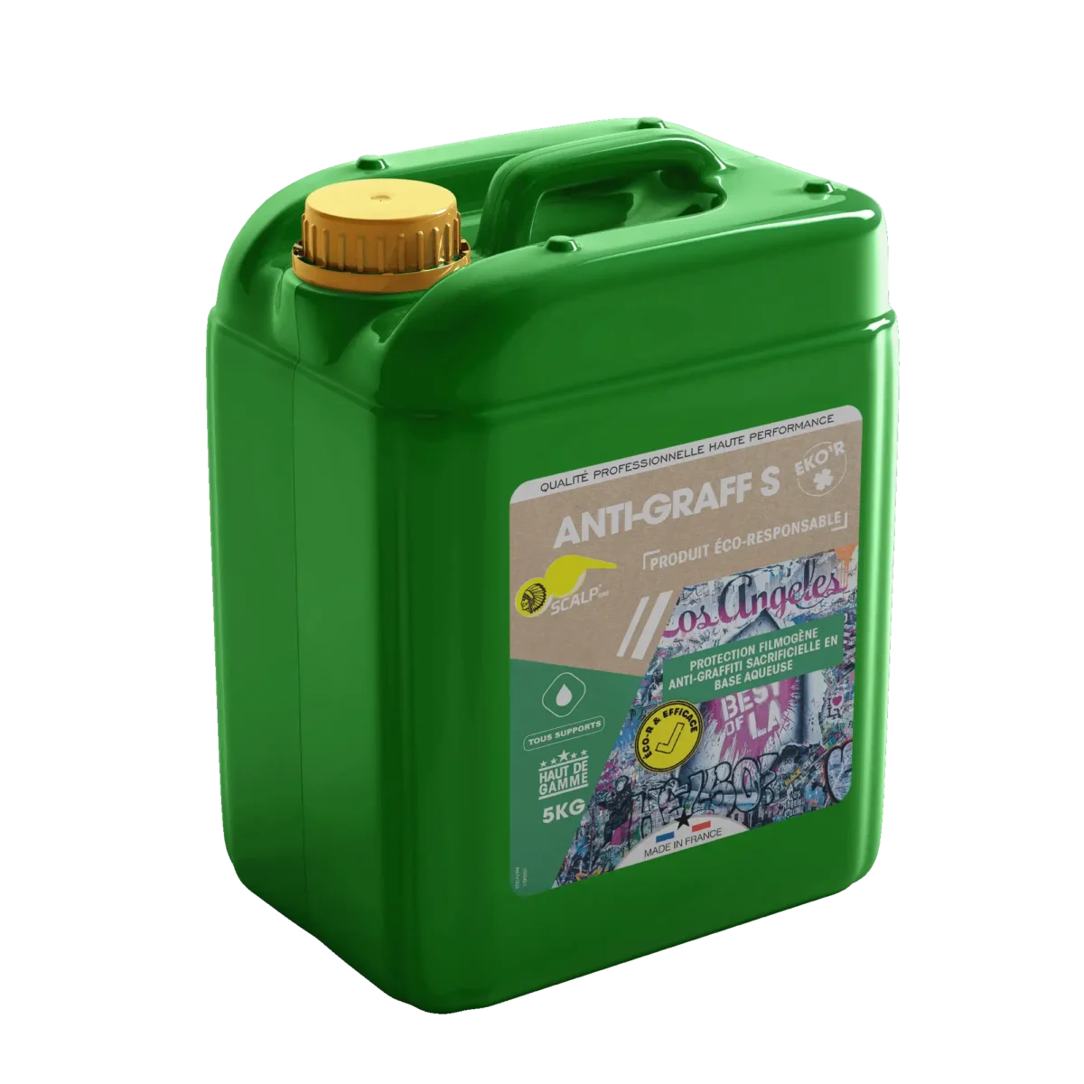 Proteção ecológica e invisível contra graffiti e infiltrações.