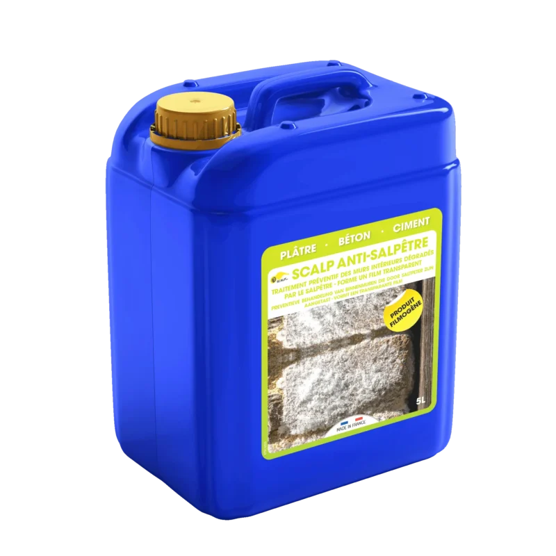 Elimina o salitre na origem e protege as paredes de forma duradoura.