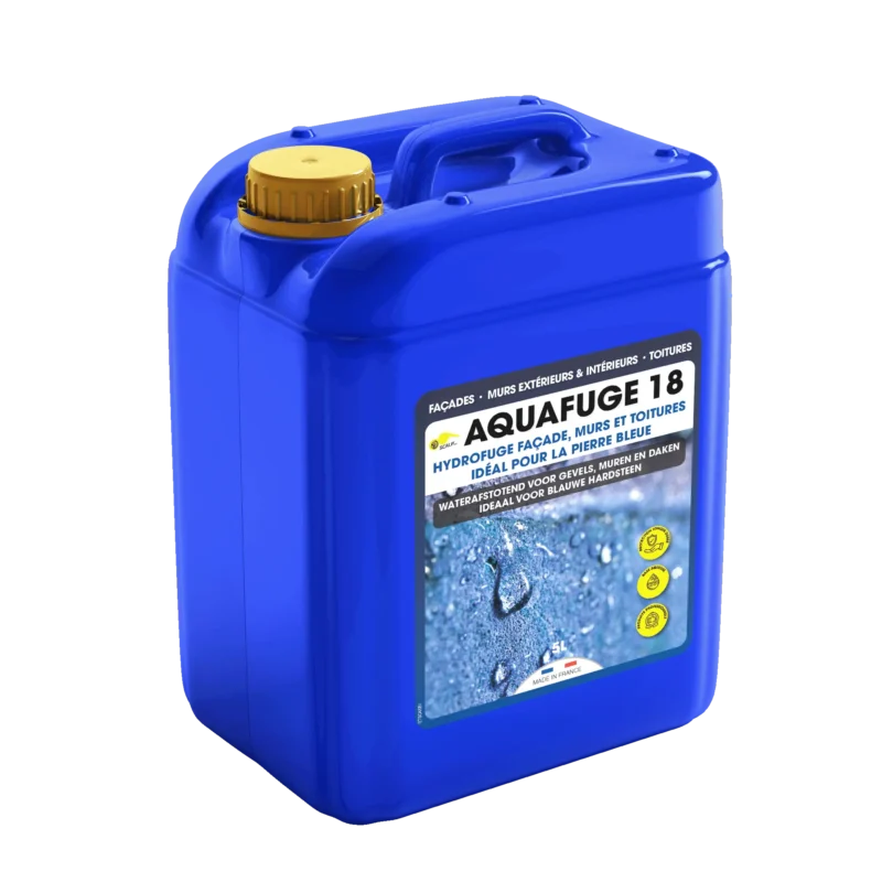 Hidrorrepelente profissional incolor que protege pedra azul e outros materiais.