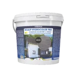 É uma solução colorida para proteger e renovar superfícies.