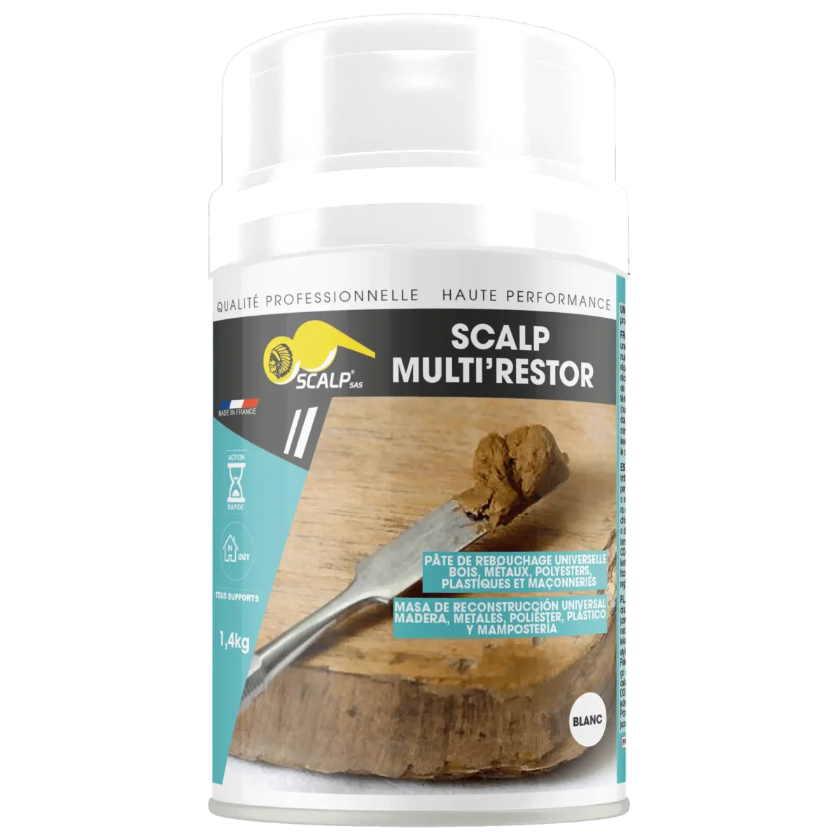 A massa de restauro para madeira que devolve a resistência e o aspeto original dos materiais, mesmo quando estão muito danificados.