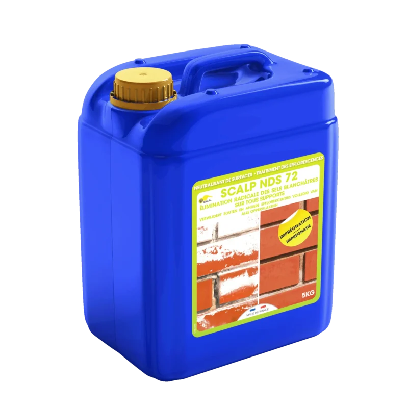 Elimina eflorescências e neutraliza resíduos alcalinos, preparando a superfície para acabamentos duradouros.