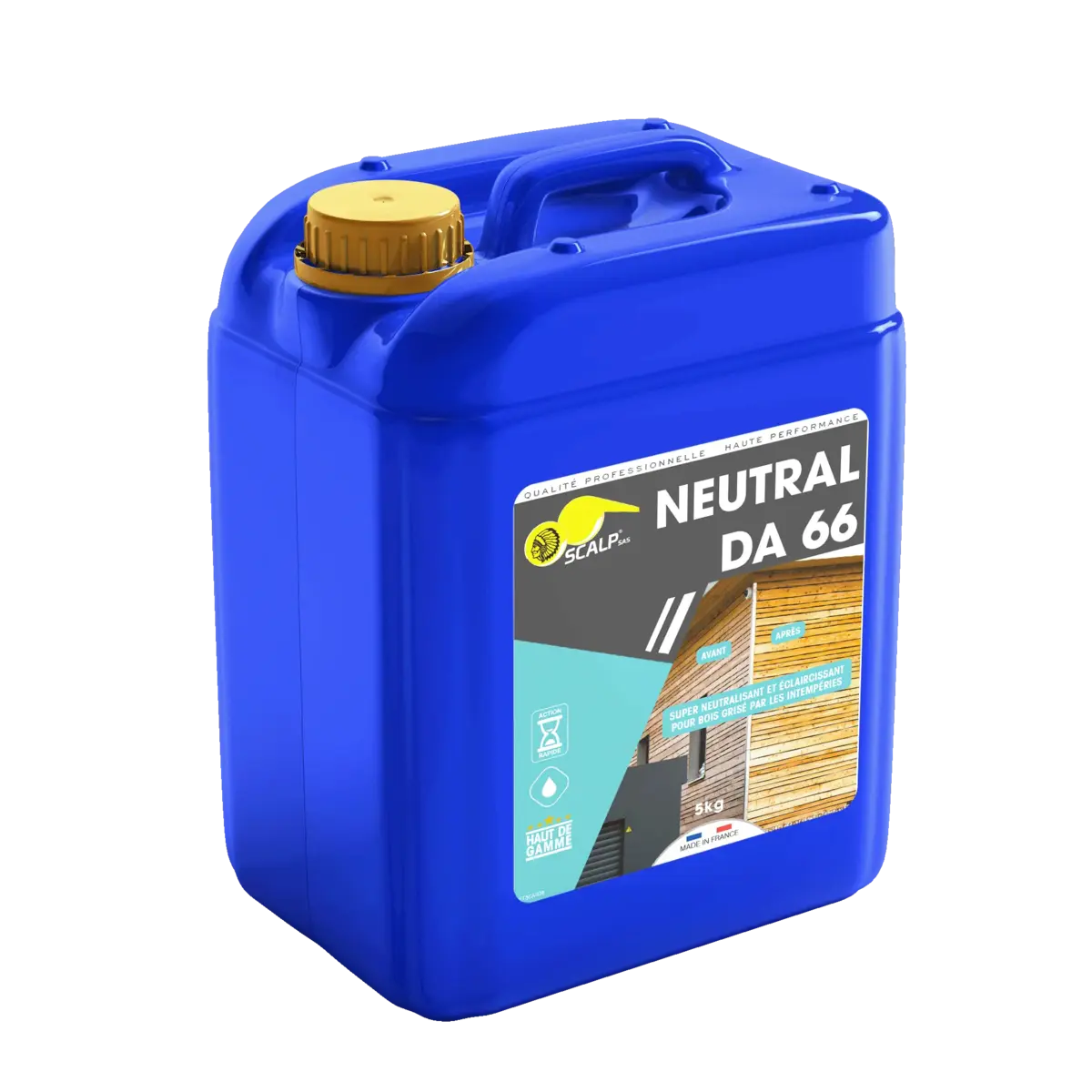 Decapante profissional para Restaurar rapidamente a cor natural da sua madeira exterior.