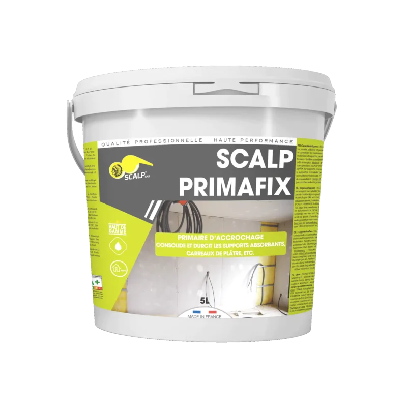 O primário que fortalece o suporte e garante uma aderência duradoura aos seus revestimentos.