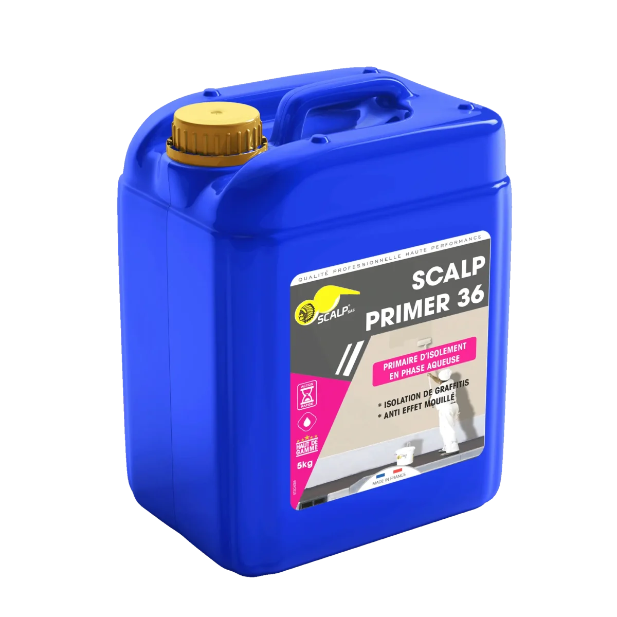 Primário de isolamento anti-graffiti para uma preparação perfeita antes de sistemas de proteção permanentes.