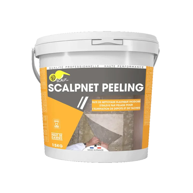 Pasta de limpeza profissional e eficaz com SCALPNET® PEELING.