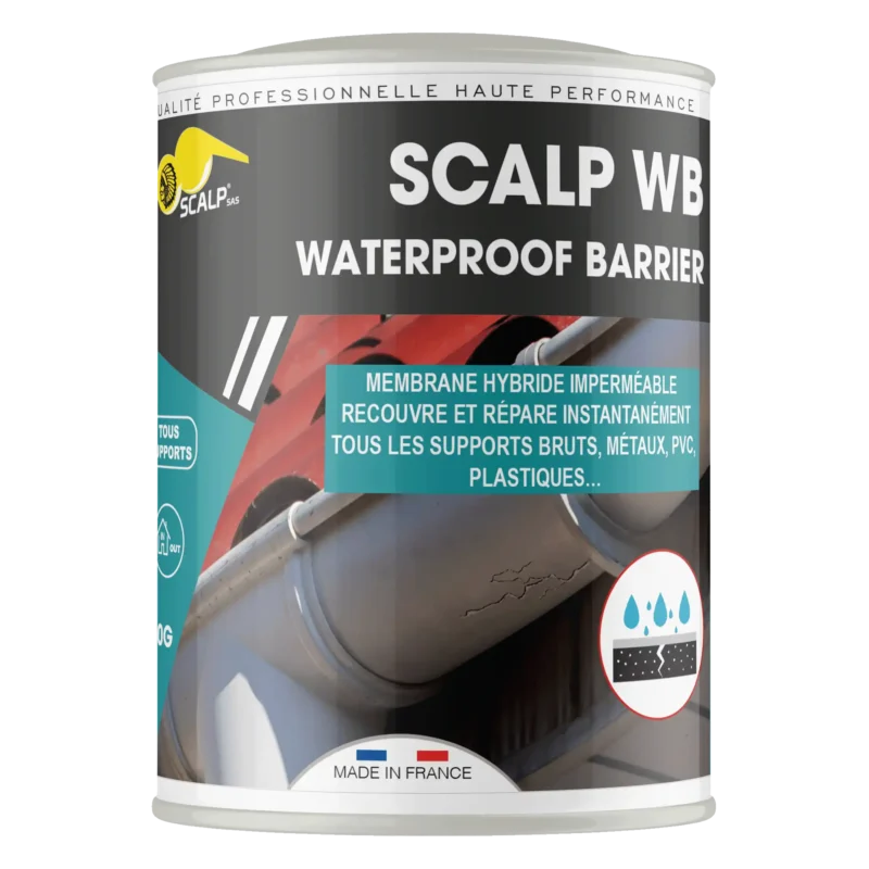 Membrana híbrida impermeável para suportes exteriores.