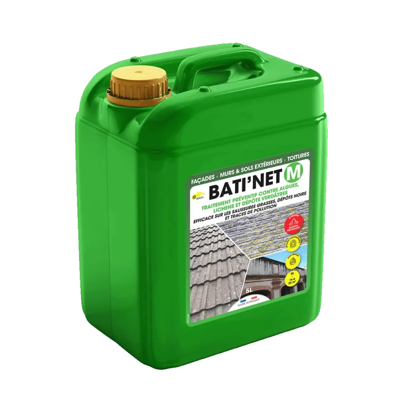 biocida para superfícies exteriores BATI’NET M aplicação fachada.