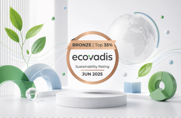 Medalha EcoVadis Bronze 2025 atribuída à SCALP SAS pela gestão sustentável empresarial